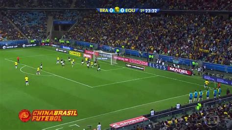 Gol de Paulinho pela Seleção Brasileira   31/08/2017   YouTube
