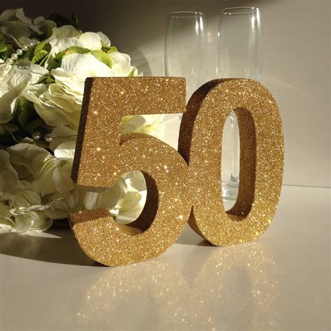 Gold 50th birthday party decoration 50th anniversary ...