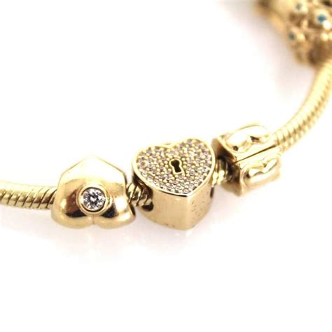 gold charms for pandora bracelet Transfert Discount
