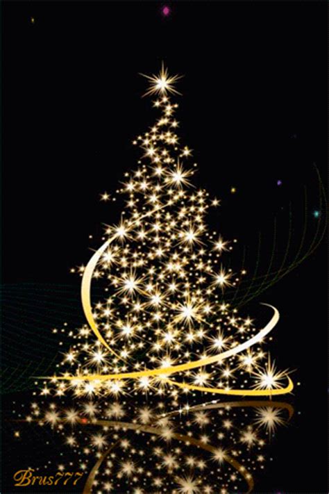 Gold Sparkling Christmas Tree Pictures, Photos, and Images ...