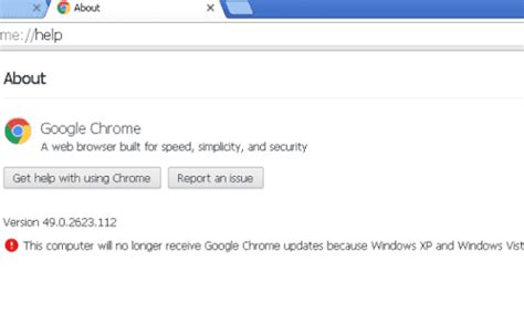 Google Chrome 49.0.2623.112 For Windows XP Offline ...