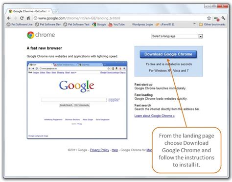 Google Chrome Install