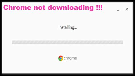 Google Chrome Install Windows 10