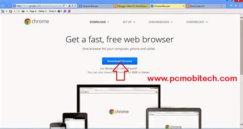 Google Chrome Offline installer Windows PCMOBITECH