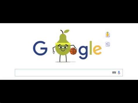 Google Doodle Basketball Rio Olympics 2016 Fruit games ...