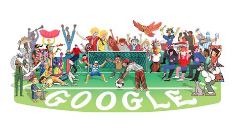 Google Doodle nails it with its FIFA 2018 World Cup opener