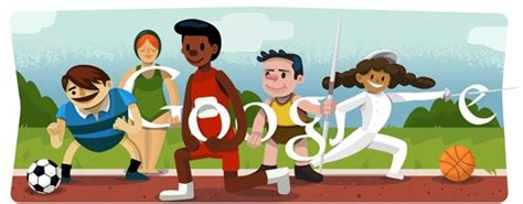 Google Doodles Of The London 2012 Olympic Games