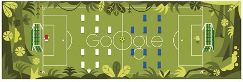 Google Doodles   WK Voetbal 2014 | WebSonic