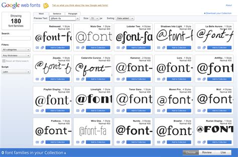 Google Fonts Blog: The New Face of Google Web Fonts