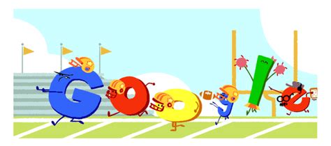 Google Gameday Doodle Kickoff