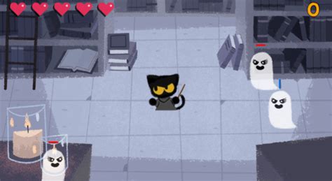 Google Halloween Doodle 2016 Is a Game: Help Momo the Cat ...
