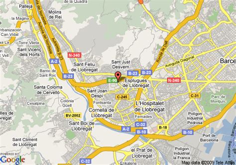 Google map barcelona   colección de fotos aseguramiento de ...