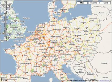 Google Maps Europe Now Detailed