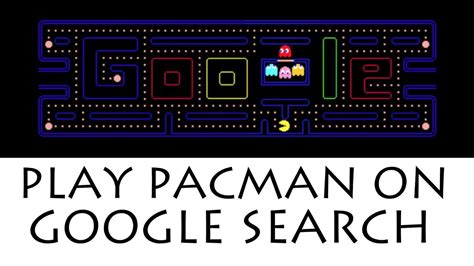 Google Pacman Game Play Now | GamesWorld