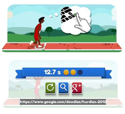 Google s Doodle dedicated to Hurdles 2012: Play Now ...