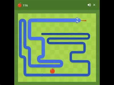 Google Snake Game | 135 Score   YouTube