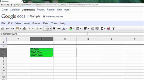 Google Spreadsheets: Toolbar Overview   YouTube