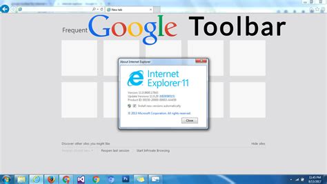 Google Toolbar For Internet Explorer   Google Toolbar