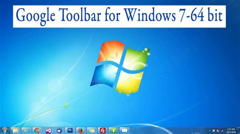 Google Toolbar for Windows 7   Google Toolbar
