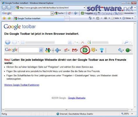 Google Toolbar für Internet Explorer 7.2   Download ...