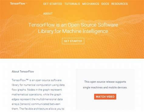 Google、機械学習システム「TensorFlow」をオープンソースで公開   ITmedia NEWS