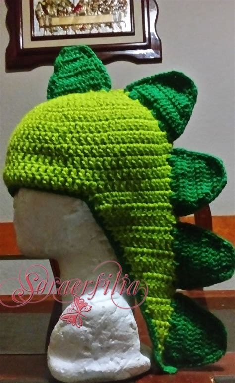 Gorros Gorritos Tejidos, Dinosaurio Con Cola Bebes, Niños ...