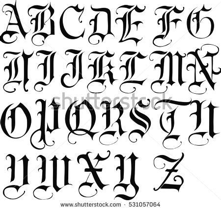 Gothic Font Stock Images, Royalty Free Images & Vectors ...