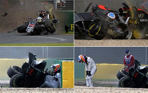 GP Australia F1 2016: Espectacular accidente de Fernando ...