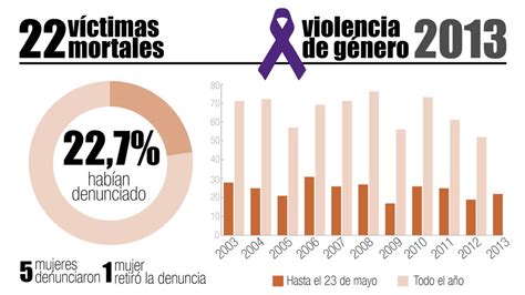Gráfico: los 22 asesinatos por violencia machista de 2013