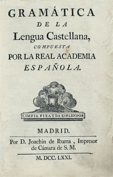 Gramática de la lengua castellana | Real Academia Española