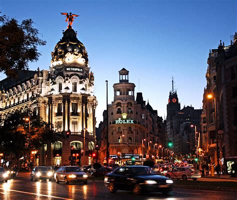 Gran Via, Madrid | Gran Vía  literally  Great Way   is an ...