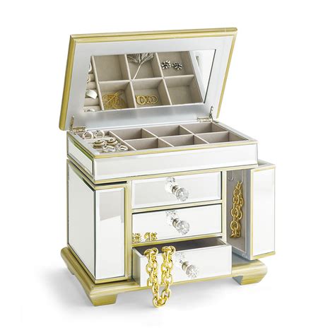 Grand Mirrored Jewelry Box | Gump s
