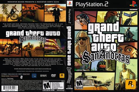 Grand Theft Auto San Andreas   Playstation 2   Ultra Capas