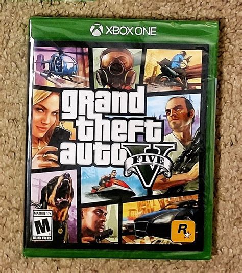 Grand Theft Auto V  Microsoft Xbox One  GTA 5 Brand New ...