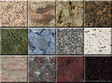 Granite Countertop Colors Gallery Kitchen Design Ideas