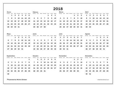 Gratis! Calendarios para 2018 para imprimir   Venezuela ...