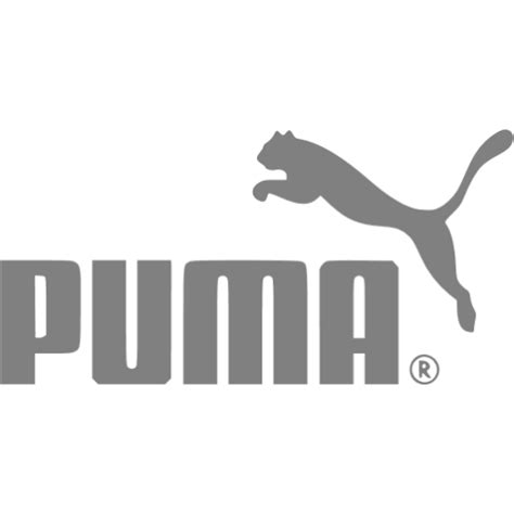 Gray puma icon   Free gray site logo icons