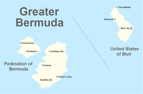 Greater Bermuda Atlantic Islands Alternative History