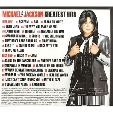 Greatest hits by Michael Jackson, CD x 2 with rockinronnie ...