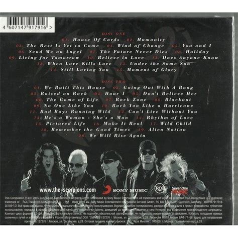 Greatest hits by Scorpions, CD x 2 with rockinronnie   Ref ...