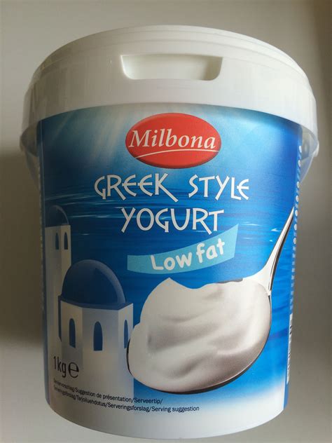 Greek style yoghurt   Milbona   1000g
