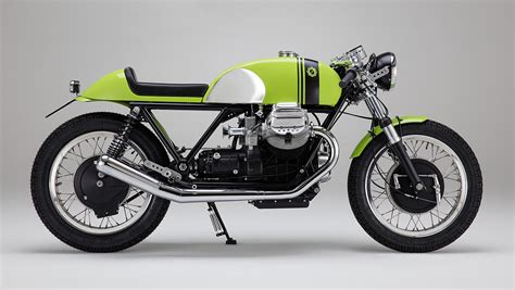 Green Dream Maschine   Moto Guzzi V7 Cafe Racer | Return ...