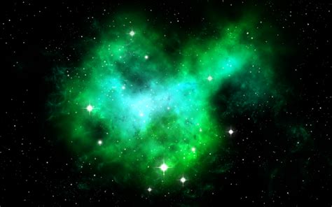 Green Nebula by Omletofon on DeviantArt
