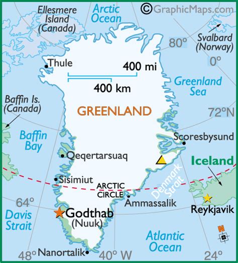 Greenland Map Location Greenland Map Distortion ~ Elsavadorla