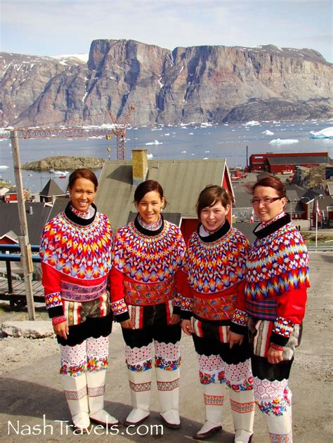 Greenland   We met some of the nicest people. Dressed up ...