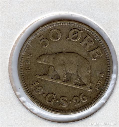 groenlandia moneda de 50 ore de 1926. bronce al   Comprar ...