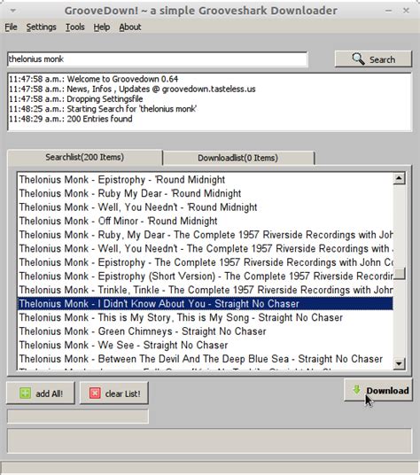 GrooveDown – Descargar música de grooveshark gratis | Bitslab
