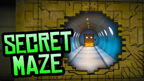 GTA 5 Easter Eggs   Secret Maze Hidden Behind the Mural ...