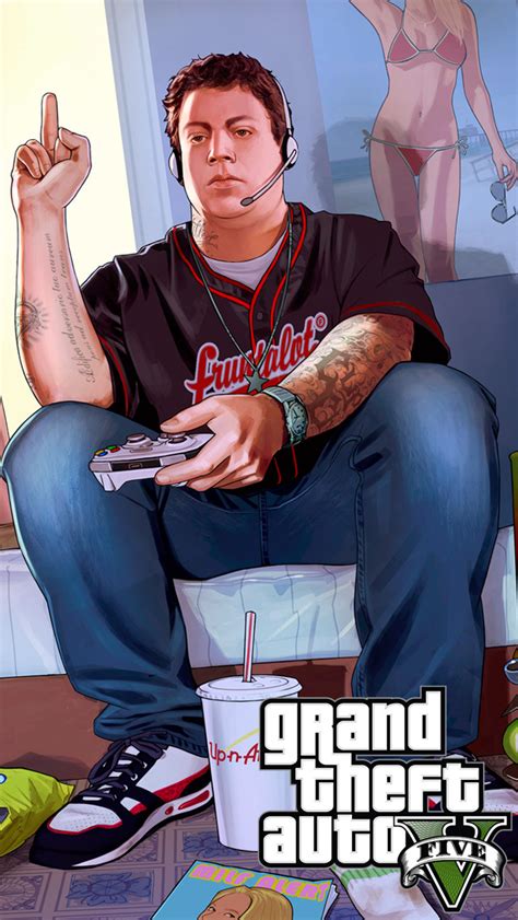 GTA 5 Grand Theft Auto V  아이폰5 배경화면   아무거나연구소