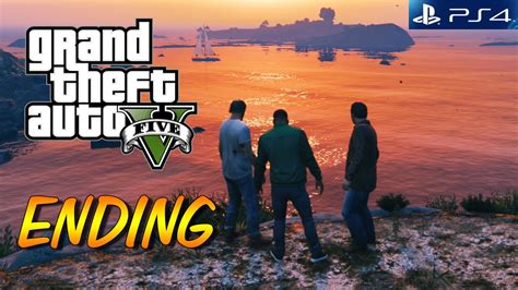 GTA 5 PS4 Gameplay Walkthrough ENDING  First Person    YouTube